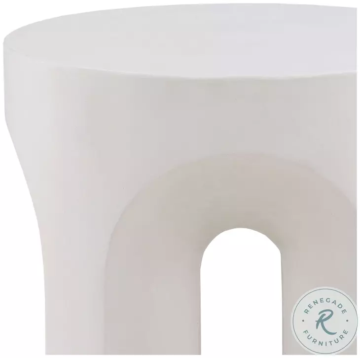 Hutchin Ivory Side Table