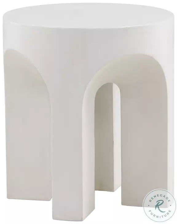Hutchin Ivory Side Table