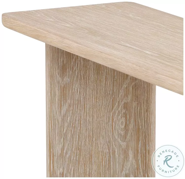 Indir Whitewash Console Table