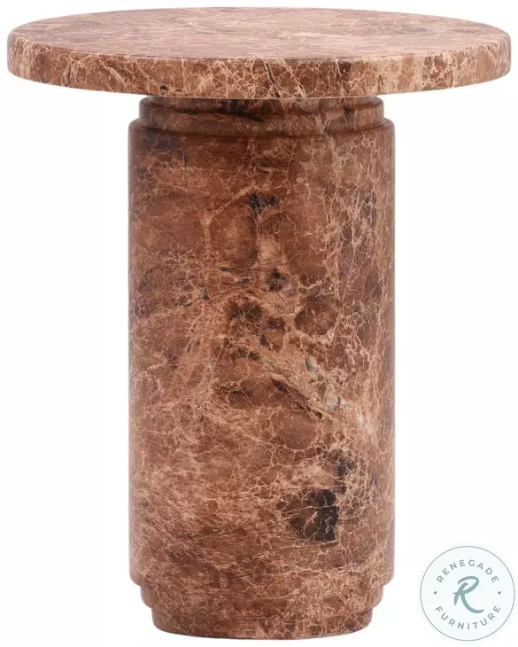 Jimene Brown End Table