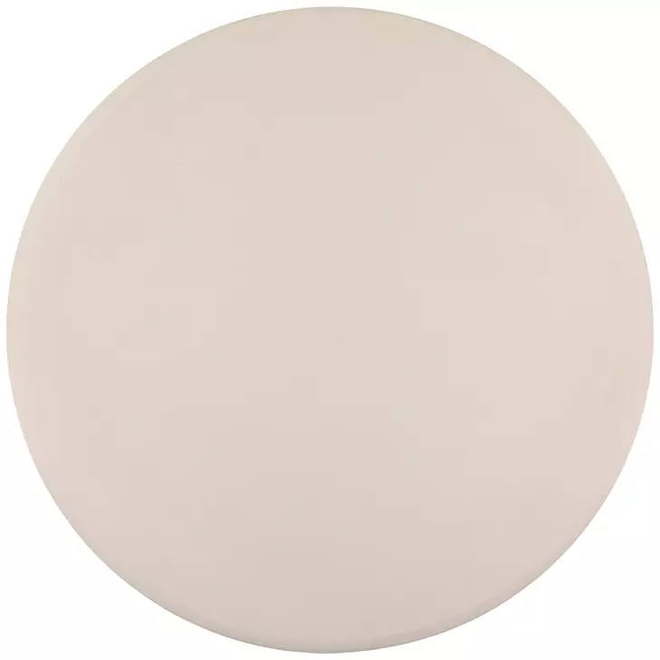 Turell Ivory 55" Outdoor Round Concrete Top Dining Table