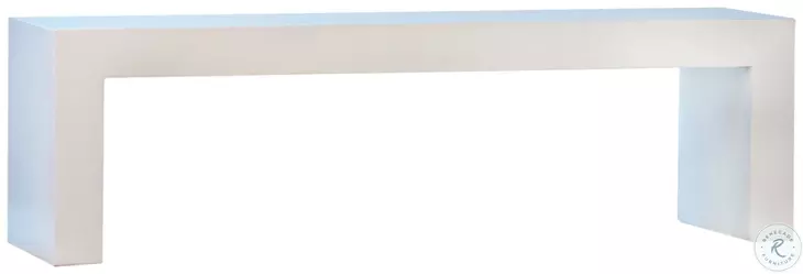 Blaze Natural White Sealed Outdoor Bench