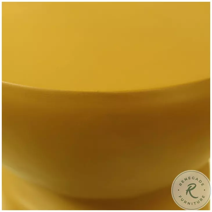 Ashlyn Yellow End Table