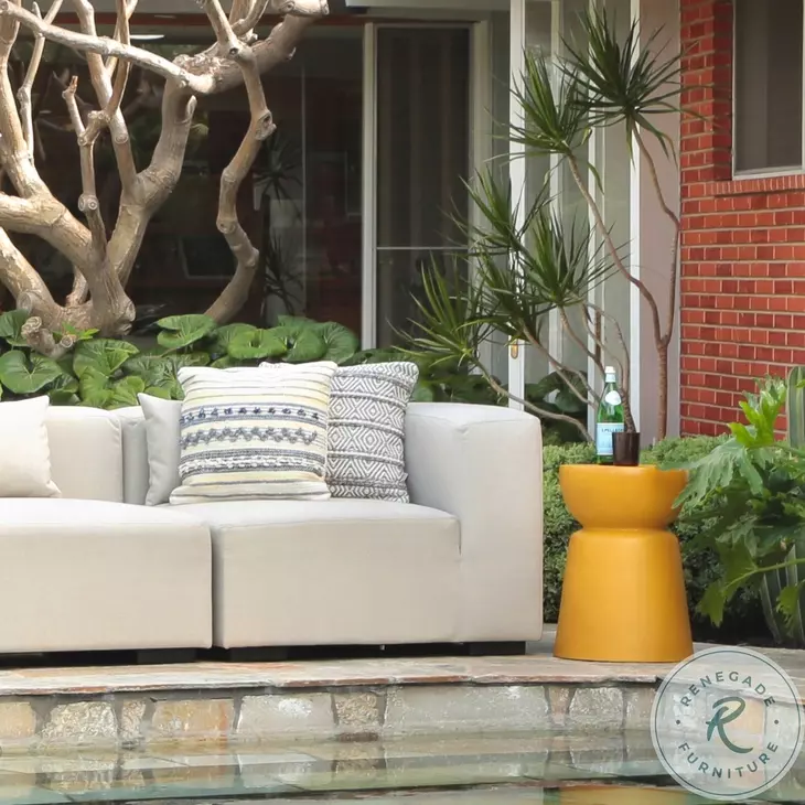Ashlyn Yellow End Table
