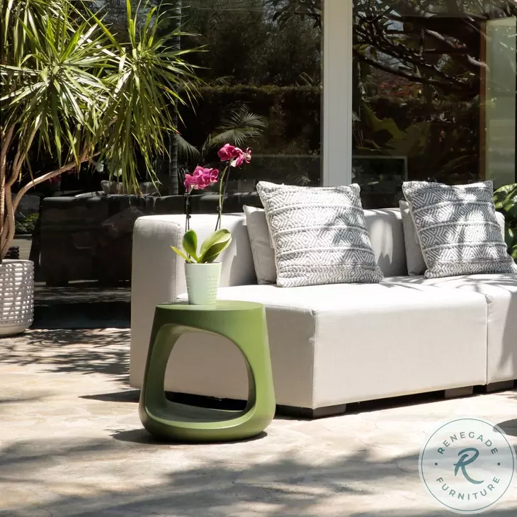 Owen Olive Green Side Table