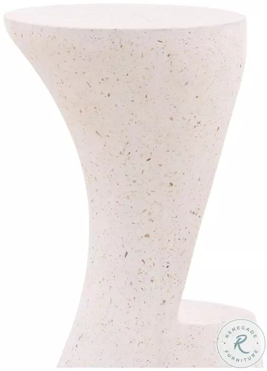 Blai Ivory Outdoor Bar Stool