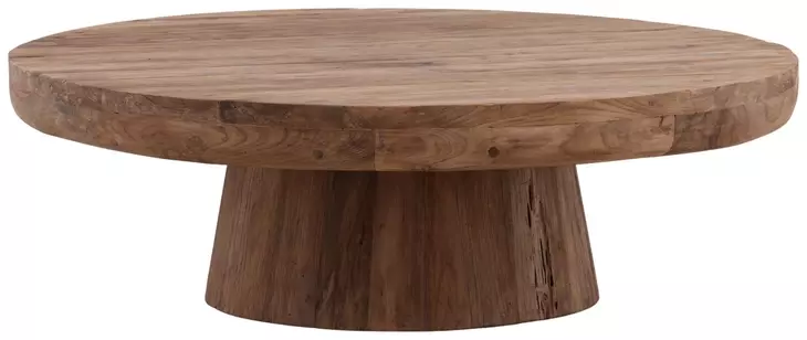 Reyna Natural Round Coffee Table