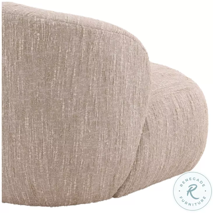 Rom Napa Beige Swivel Chair