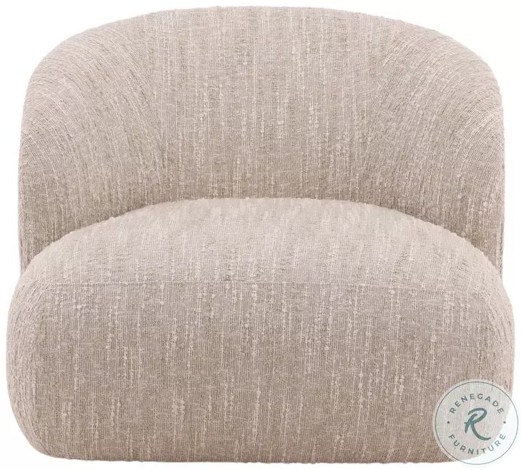 Rom Napa Beige Swivel Chair