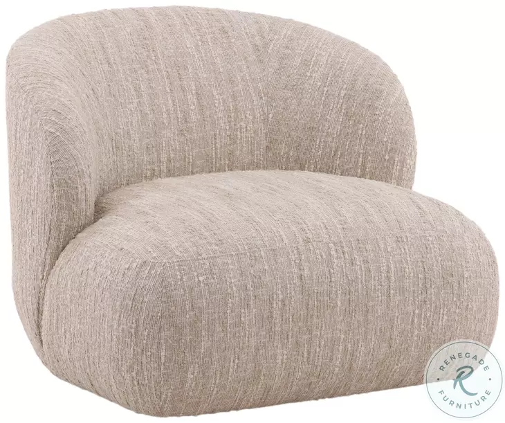 Rom Napa Beige Swivel Chair