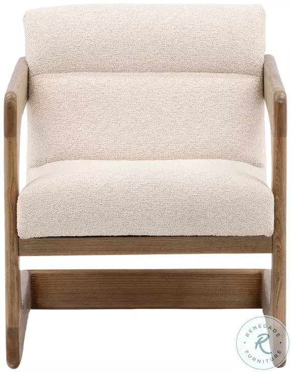 Bridge Everest Cream And Natural Occasional Chair