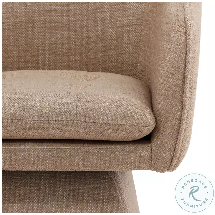 Joni Camel Swivel Chair
