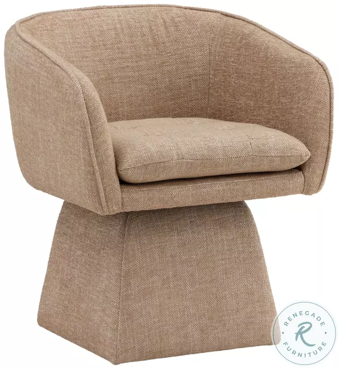 Joni Camel Swivel Chair