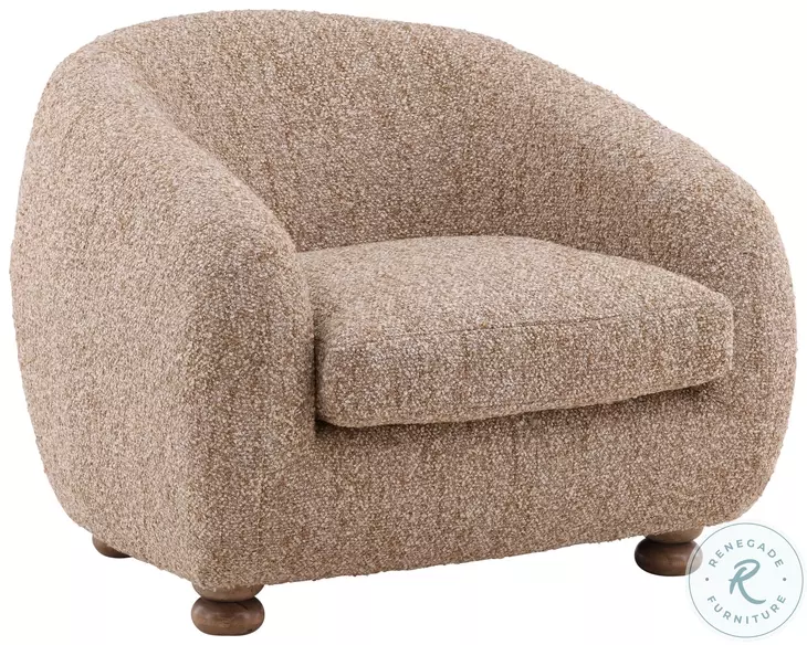 Pegg Paris Latte And Natural Occasional Chair