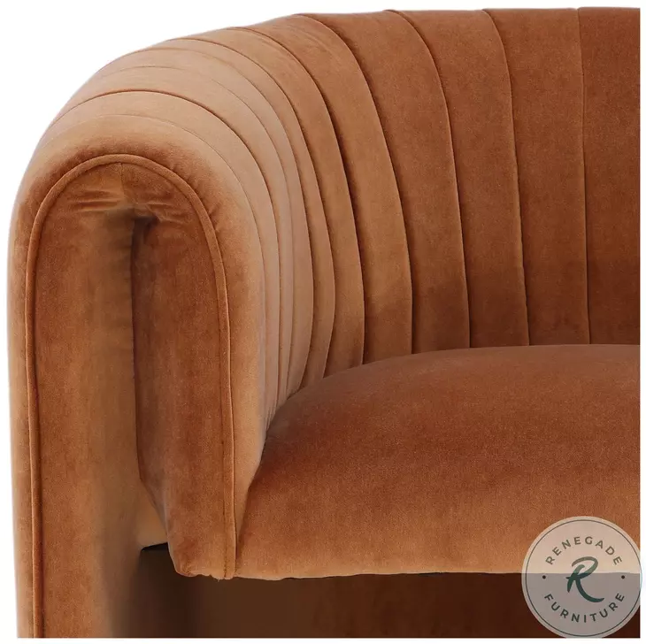 Bobbi Opal Ginger Occasional Chair
