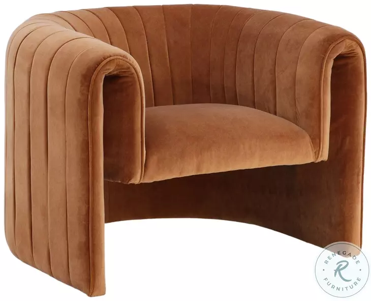 Bobbi Opal Ginger Occasional Chair