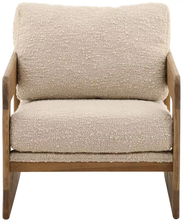 Malia Sea Birch Upholstered Occasional Chair