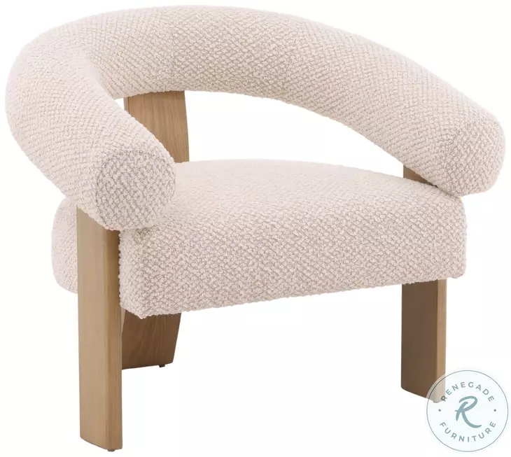 Franki Cream And Natural Occasional Chair