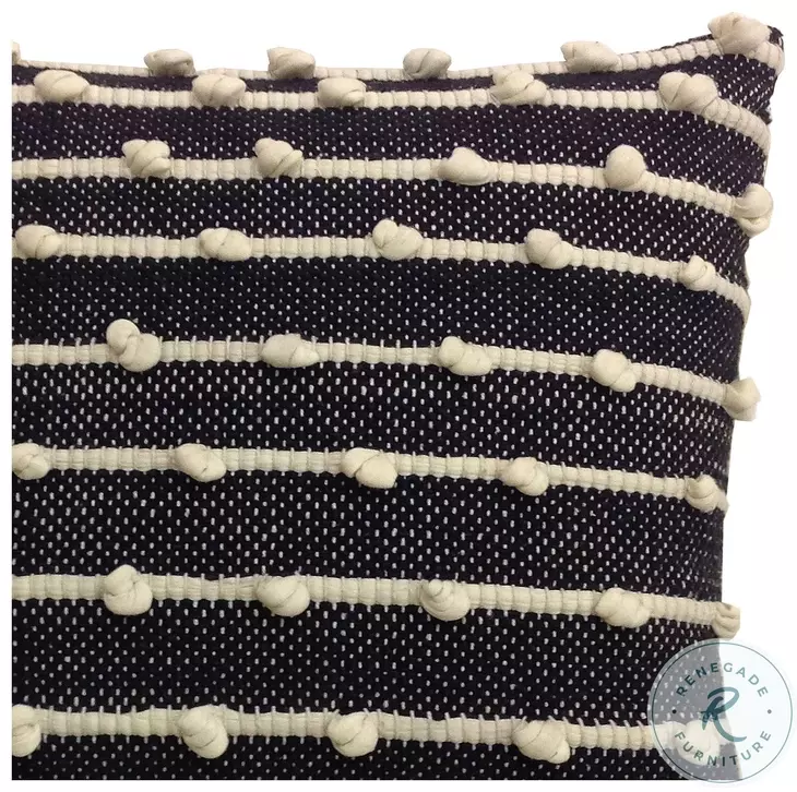 Ernes Black And Ivory Pillow