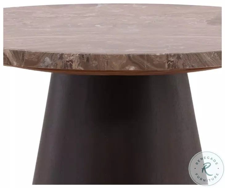 Ett Dark Brown Side Table