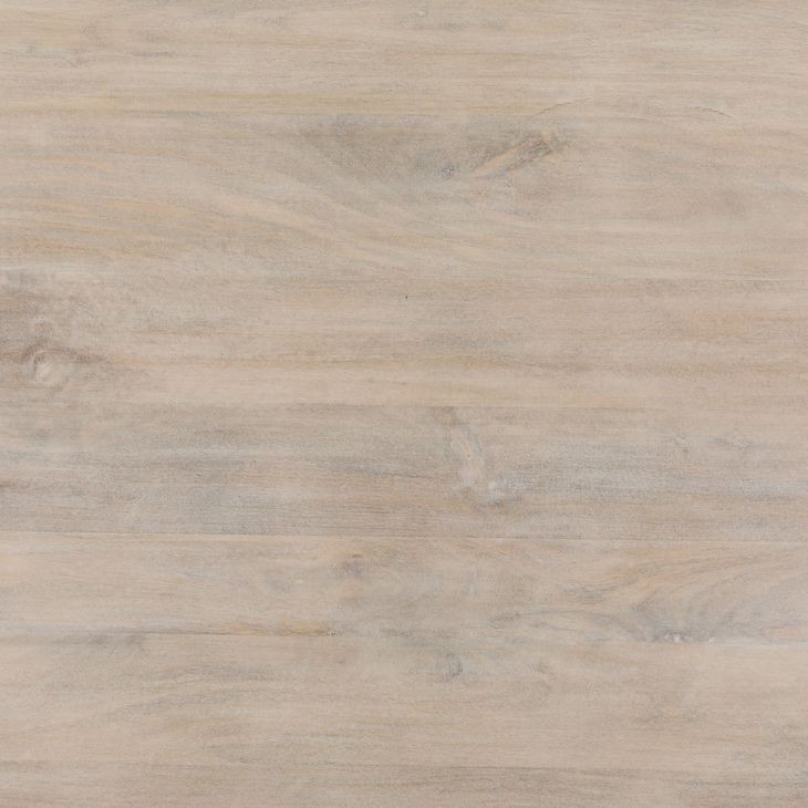 Annette Whitewash 87" Rectangular Dining Table