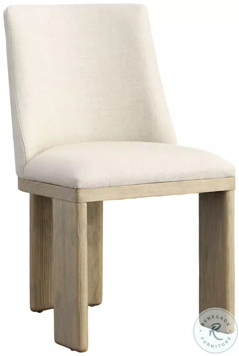 Alistai Beige And Light Warm Wash Dining Chair