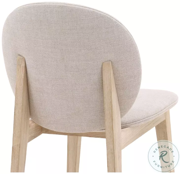 Laurenc Taupe And Natural Dining Chair