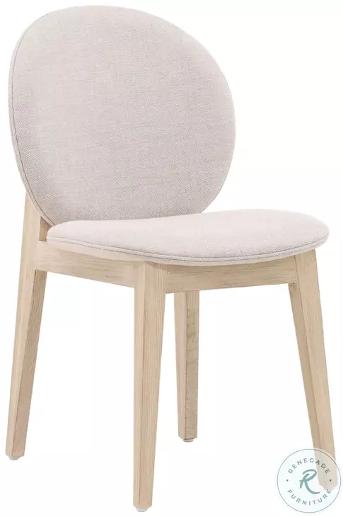 Laurenc Taupe And Natural Dining Chair