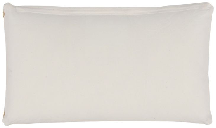 Aldrin Beige and Brown Pillow