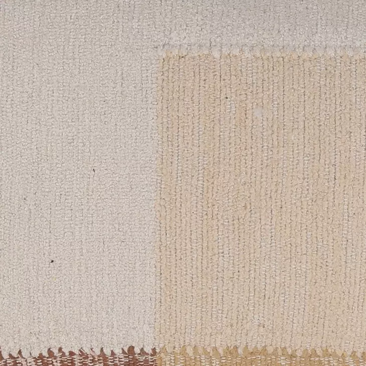 Aldrin Beige and Brown Pillow