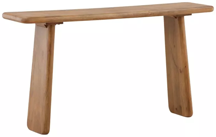 Winsor Brown Rectangular Console Table