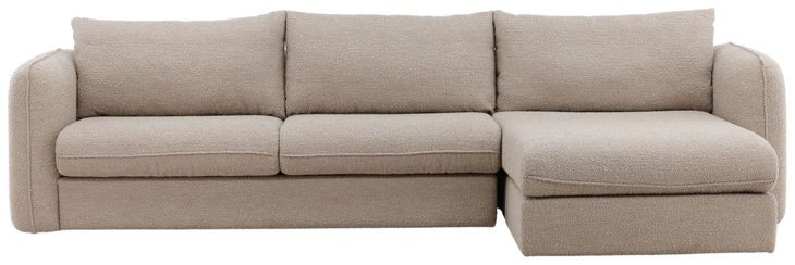 Torrey Olana Sand 2 Piece Modular Sectional with RAF Chaise