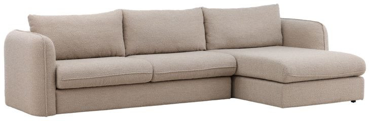 Torrey Olana Sand 2 Piece Modular Sectional with RAF Chaise