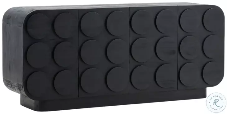 Elysia Black Sideboard