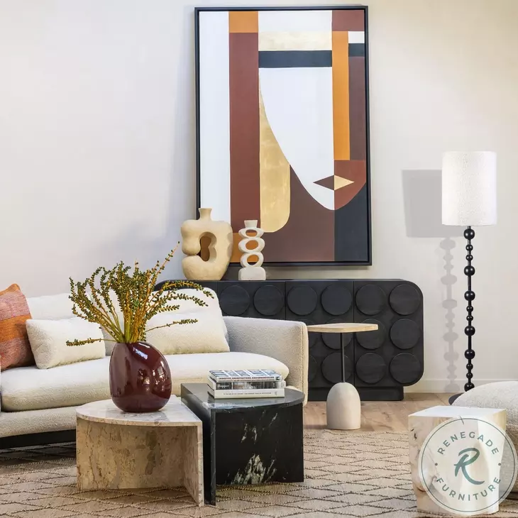 Elysia Black Sideboard