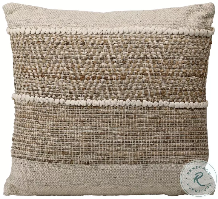 Blanch Natural And Ivory Pillow