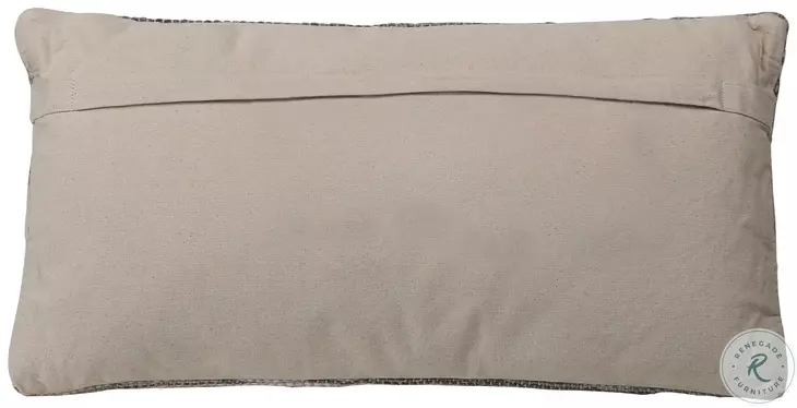 Keny Grey Taupe And Black Pillow