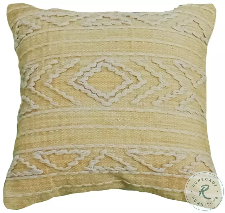 Ceci Yellow Pillow