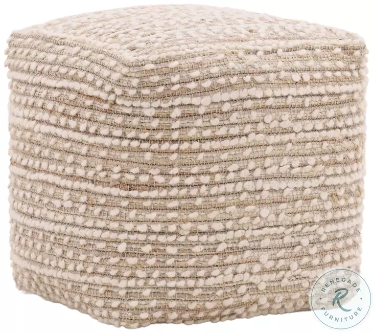Yur Ivory Pouf