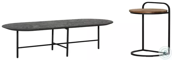 Leig Black Occasional Table Set