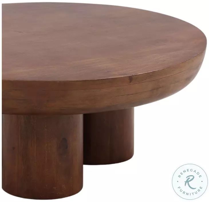Bruc Medium Brown Coffee Table
