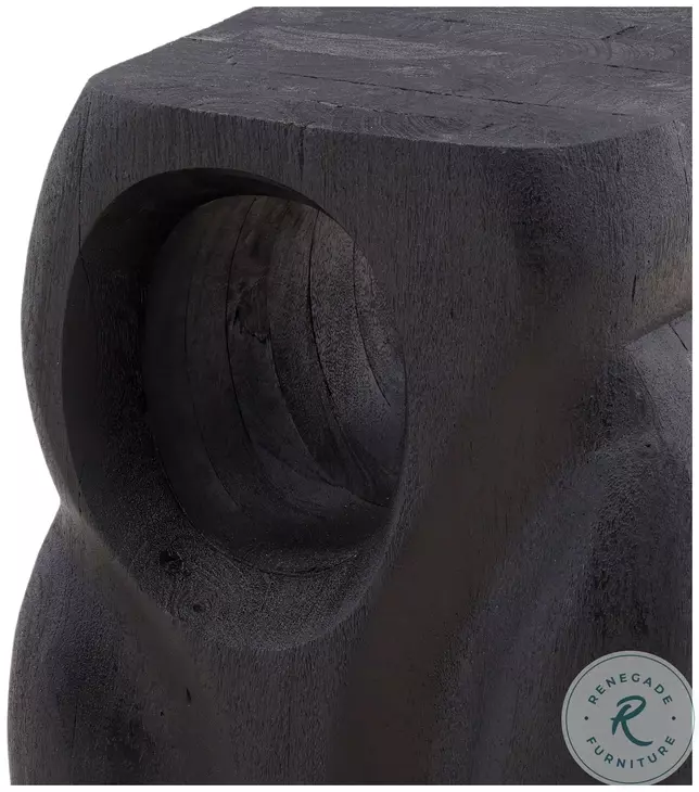 Quinb Black End Table