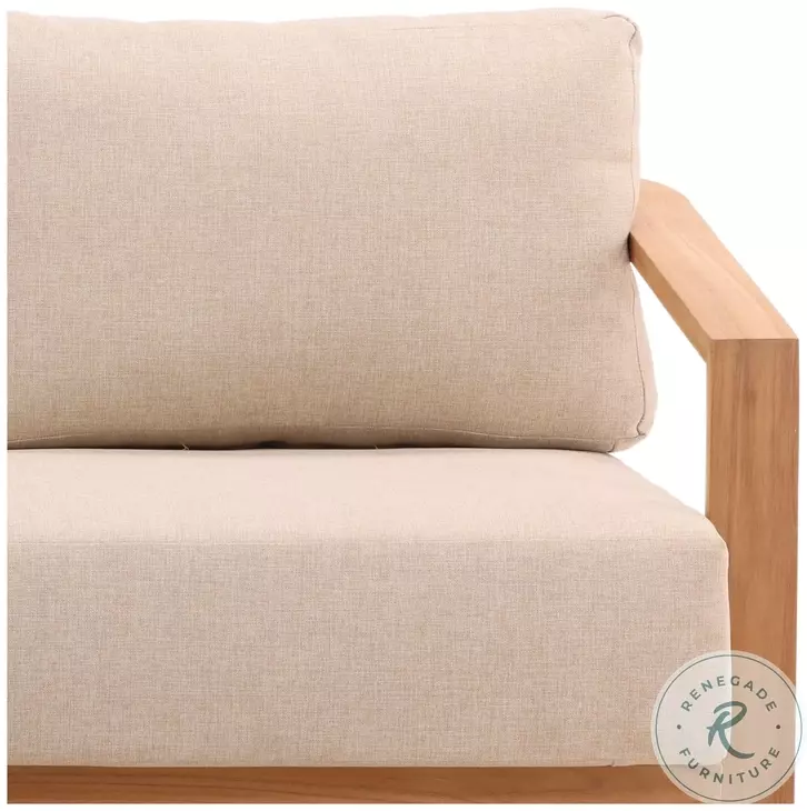 Redfor Sand And Natural Outdoor Sofa