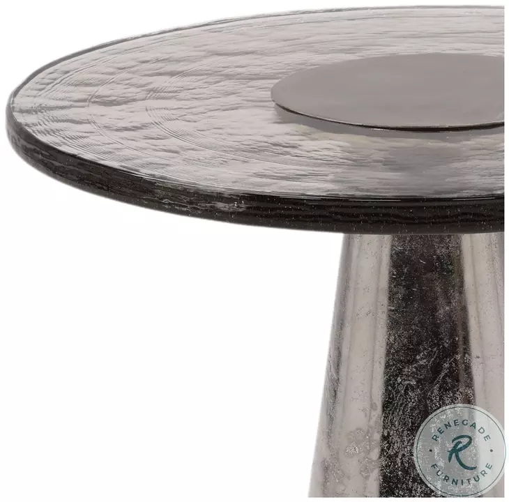 Alari Silver Large End Table
