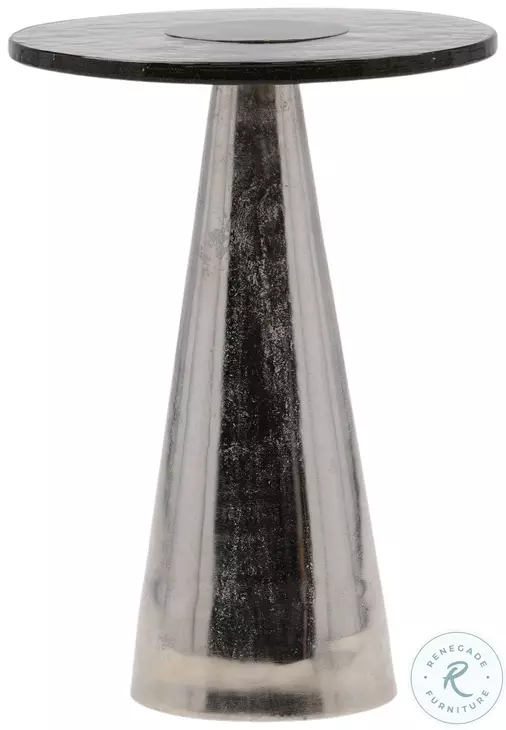 Alari Silver Large End Table