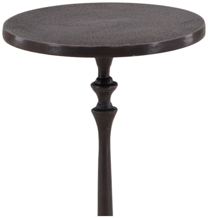 Tanner Bronze Round Side Table