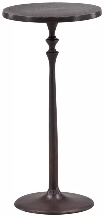 Tanner Bronze Round Side Table