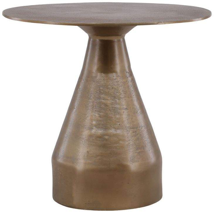 Brema Antique Brass 32" Round Bistro Table