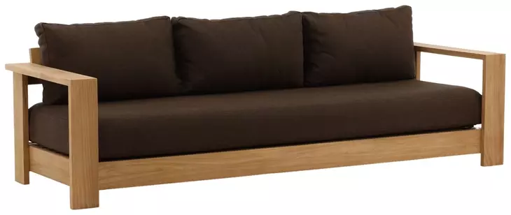 Naya Woolacombe Chocolate 95" Outdoor Sofa