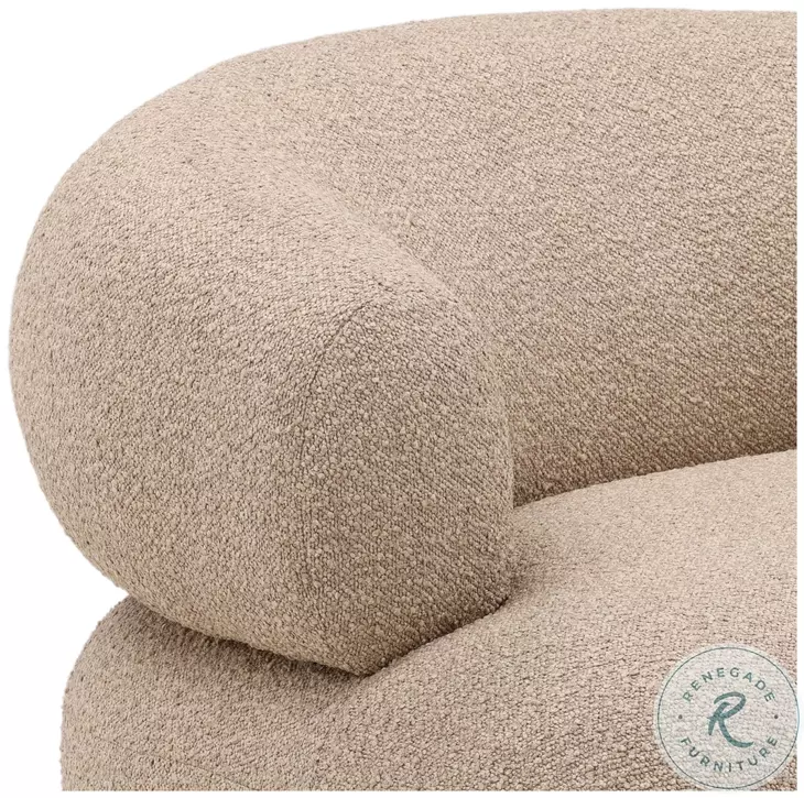 Mont Santa Cruz Camel Occasional Chair